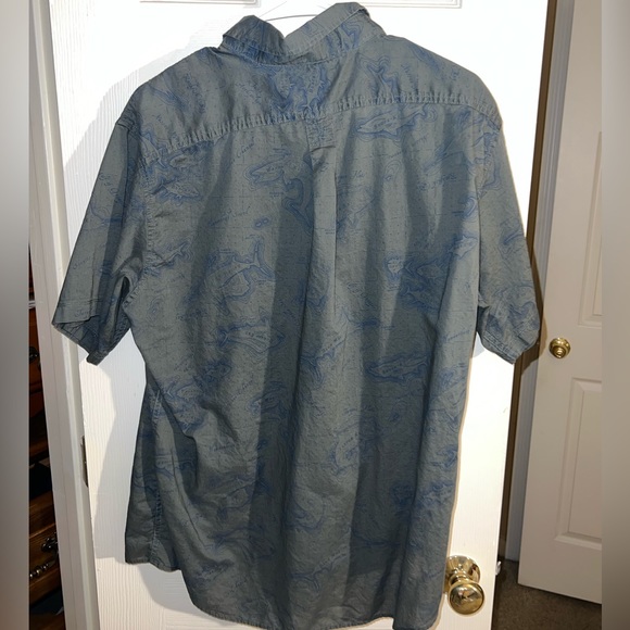 Eddie Bauer Mens Short Sleeve Shirt Large - Picture 2 of 3